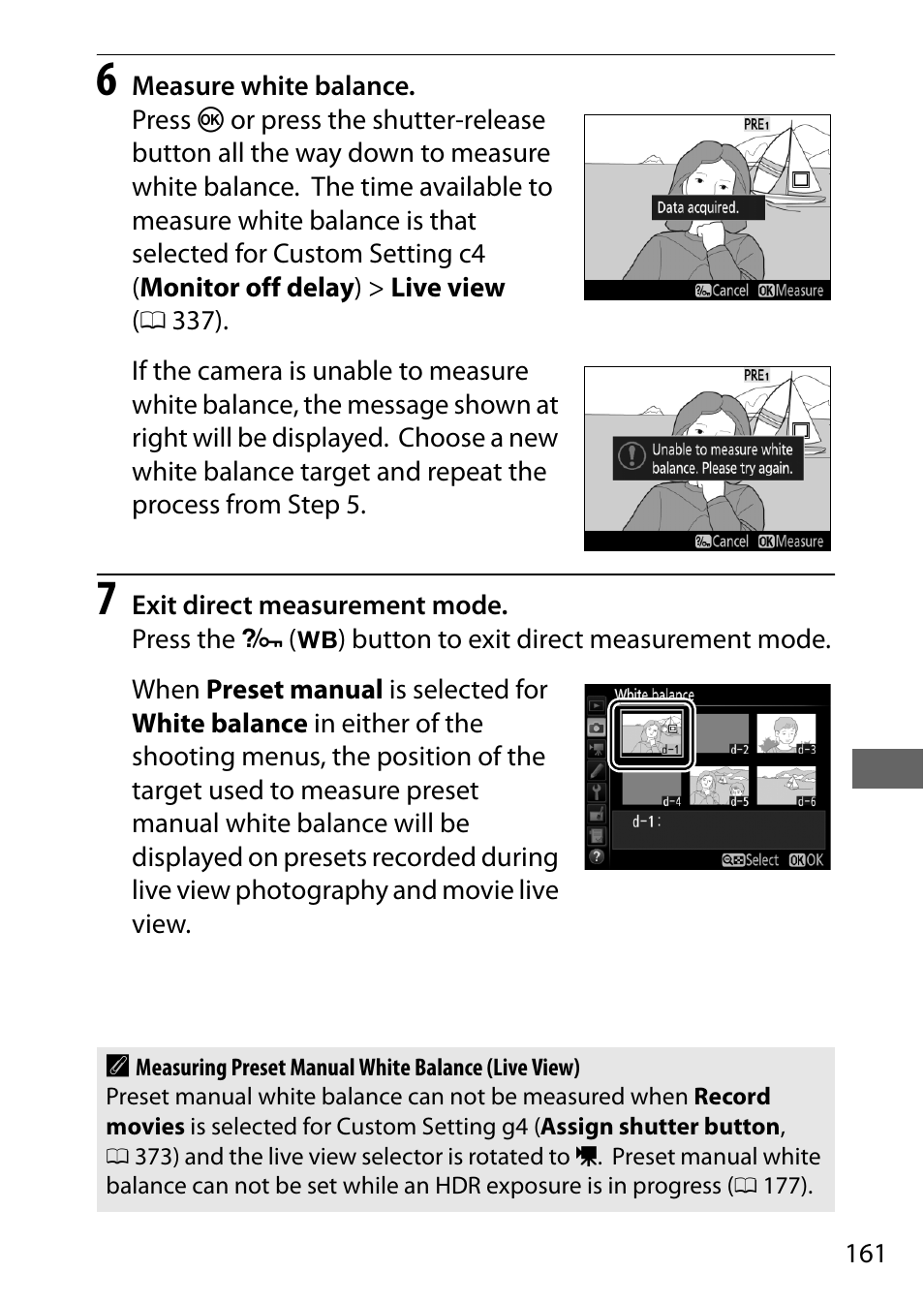 Nikon D750 DSLR Camera (Body Only) User Manual | Page 189 / 537