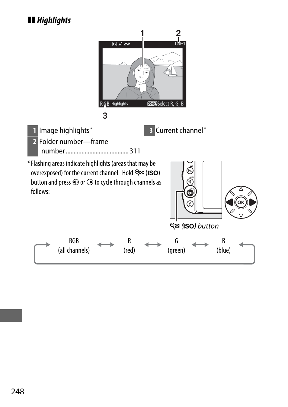 Highlights | Nikon D750 DSLR Camera (Body Only) User Manual | Page 276 / 537