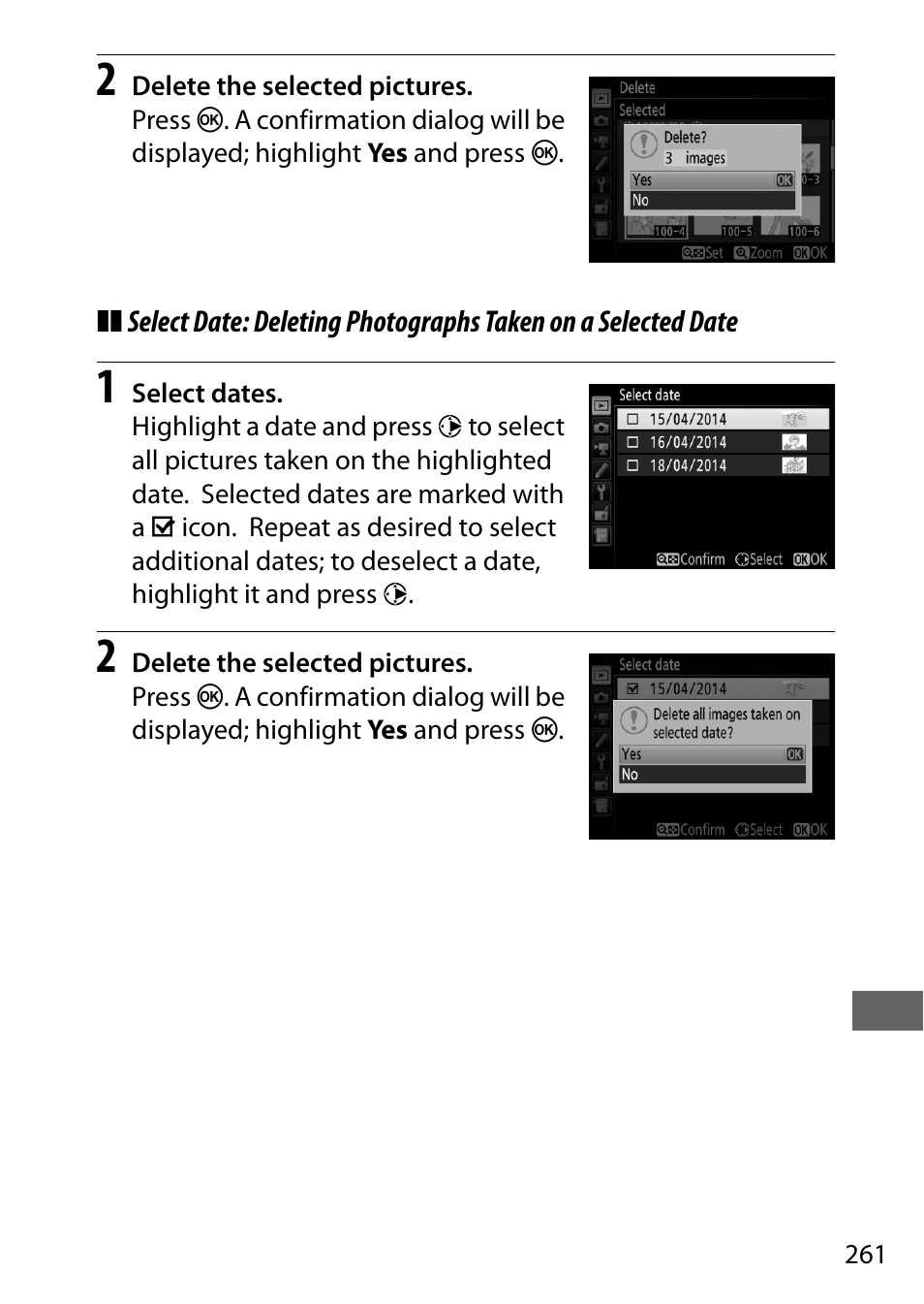 Nikon D750 DSLR Camera (Body Only) User Manual | Page 289 / 537