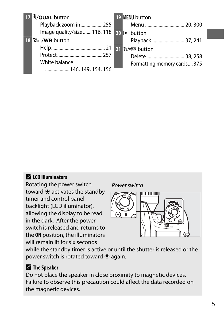 Nikon D750 DSLR Camera (Body Only) User Manual | Page 33 / 537