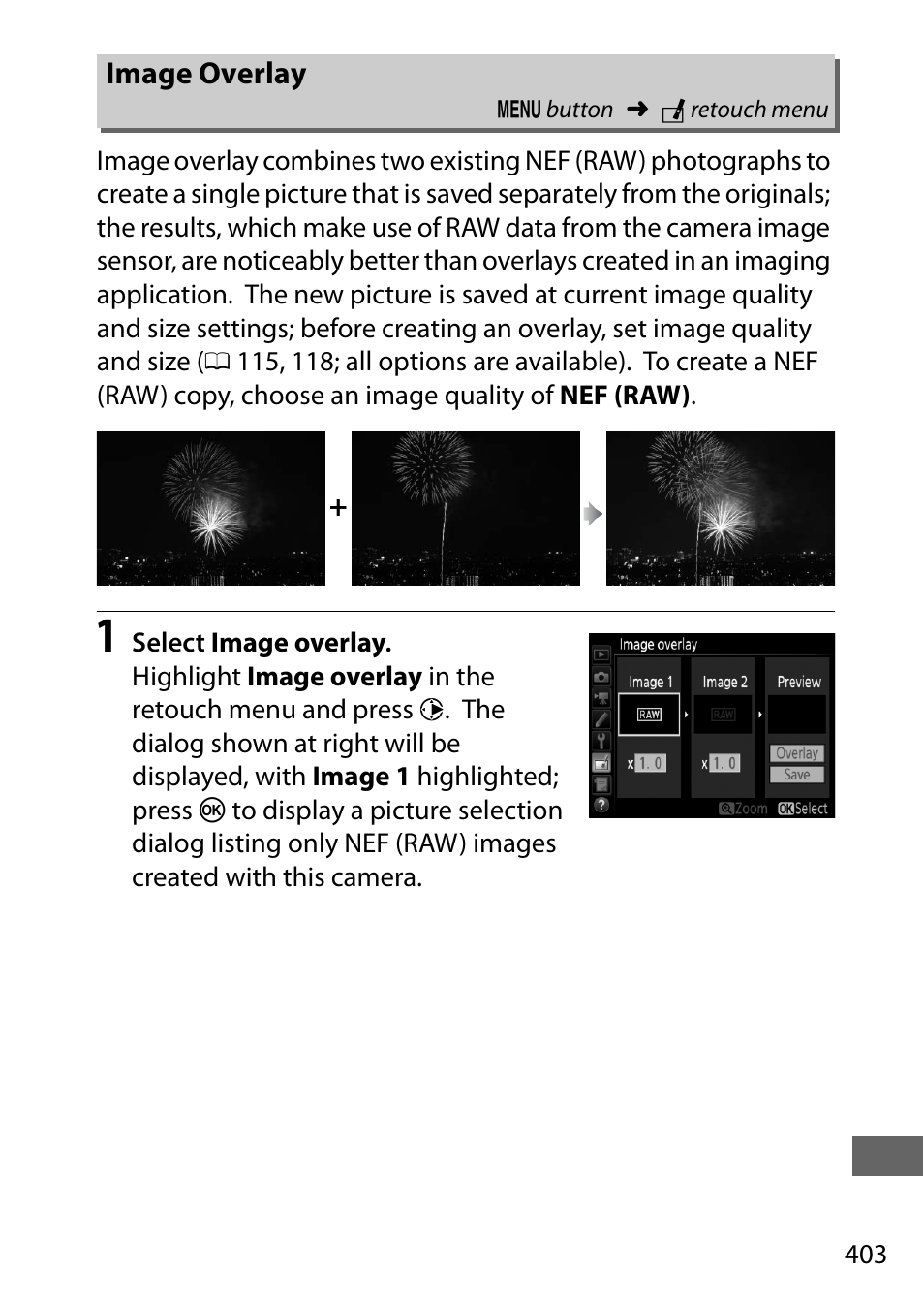 Image overlay | Nikon D750 DSLR Camera (Body Only) User Manual | Page 431 / 537