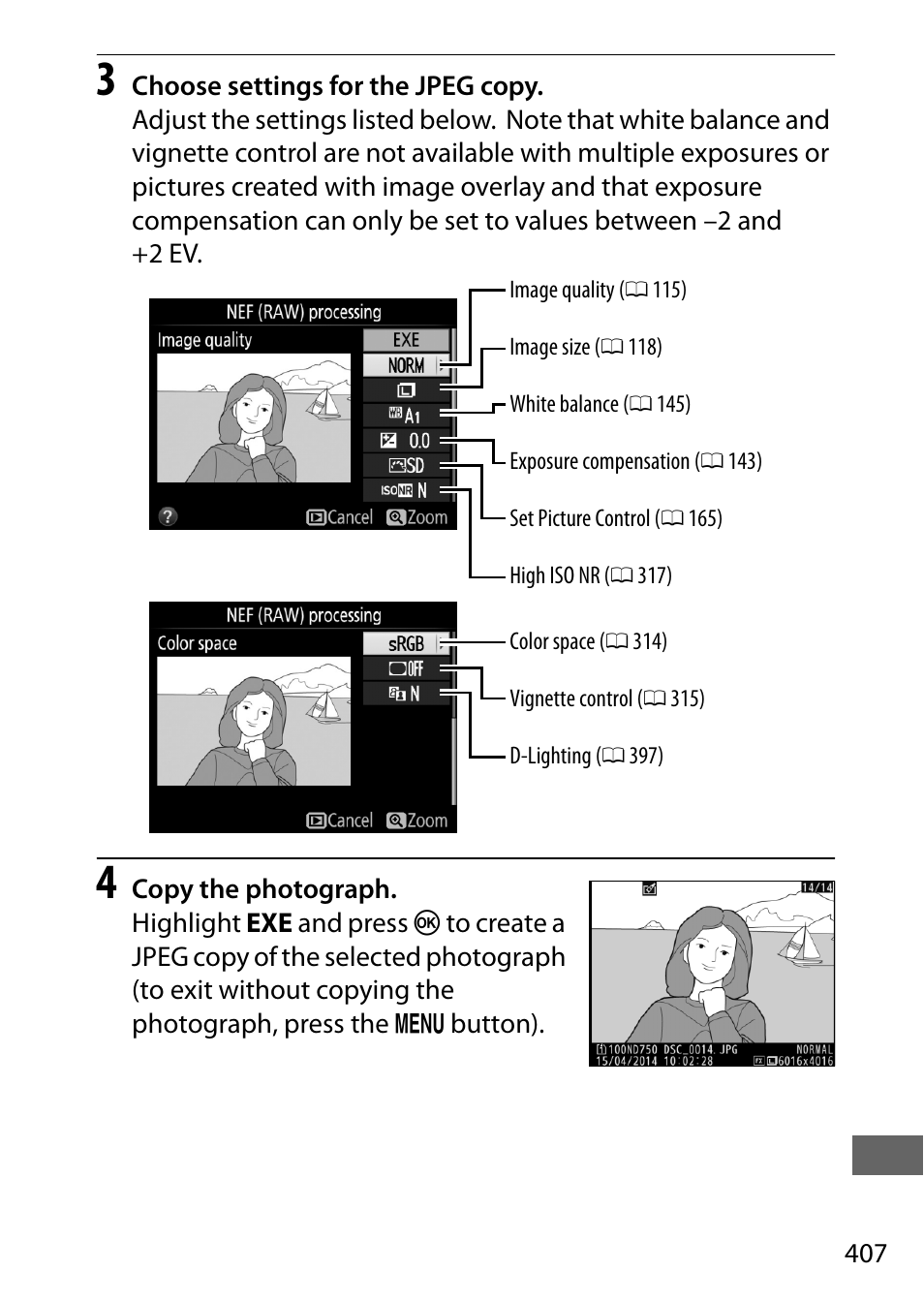 Nikon D750 DSLR Camera (Body Only) User Manual | Page 435 / 537