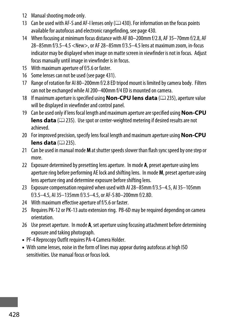 Nikon D750 DSLR Camera (Body Only) User Manual | Page 456 / 537