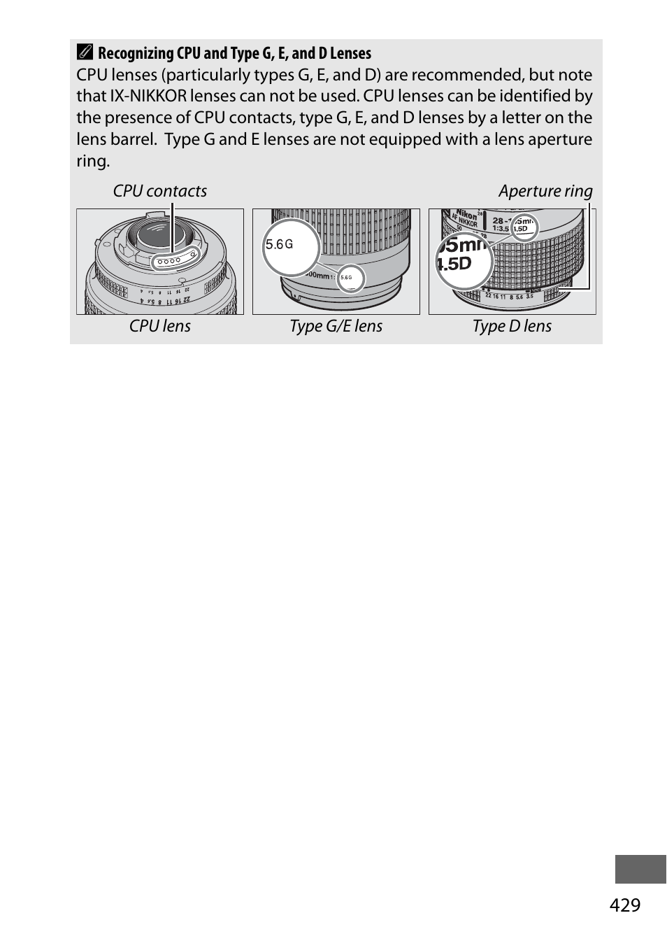 Nikon D750 DSLR Camera (Body Only) User Manual | Page 457 / 537