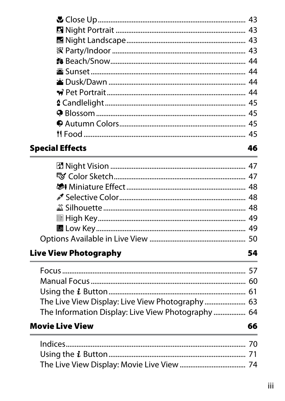 Nikon D750 DSLR Camera (Body Only) User Manual | Page 5 / 537