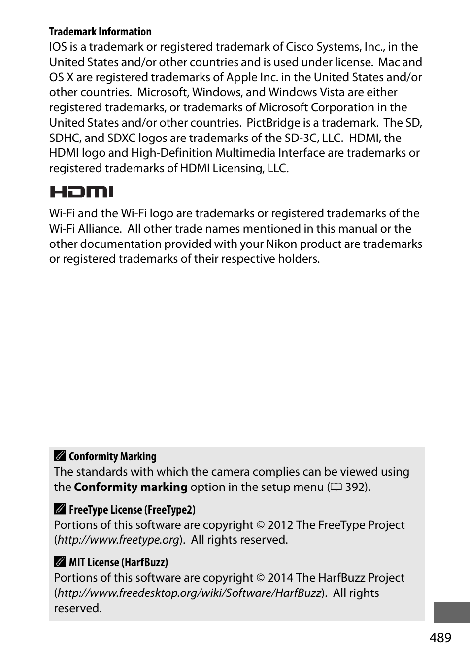 Nikon D750 DSLR Camera (Body Only) User Manual | Page 517 / 537