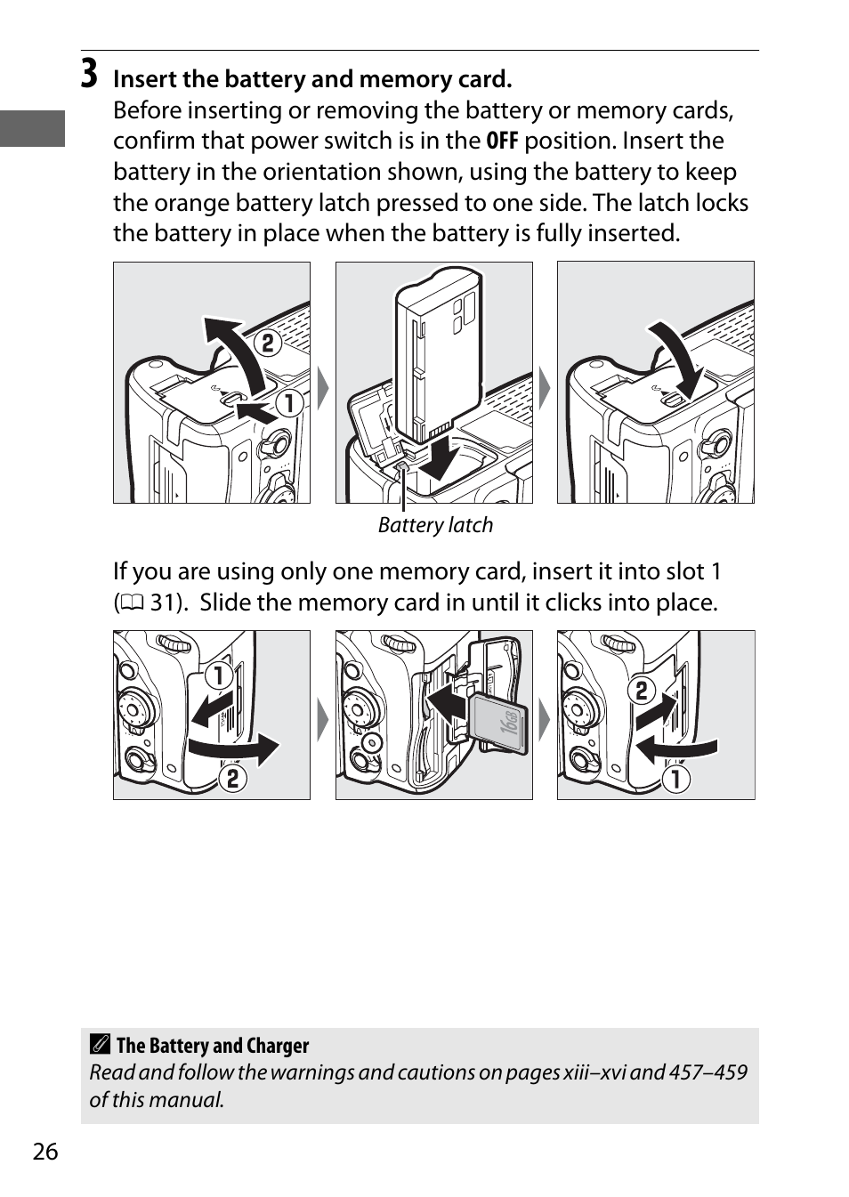 Nikon D750 DSLR Camera (Body Only) User Manual | Page 54 / 537