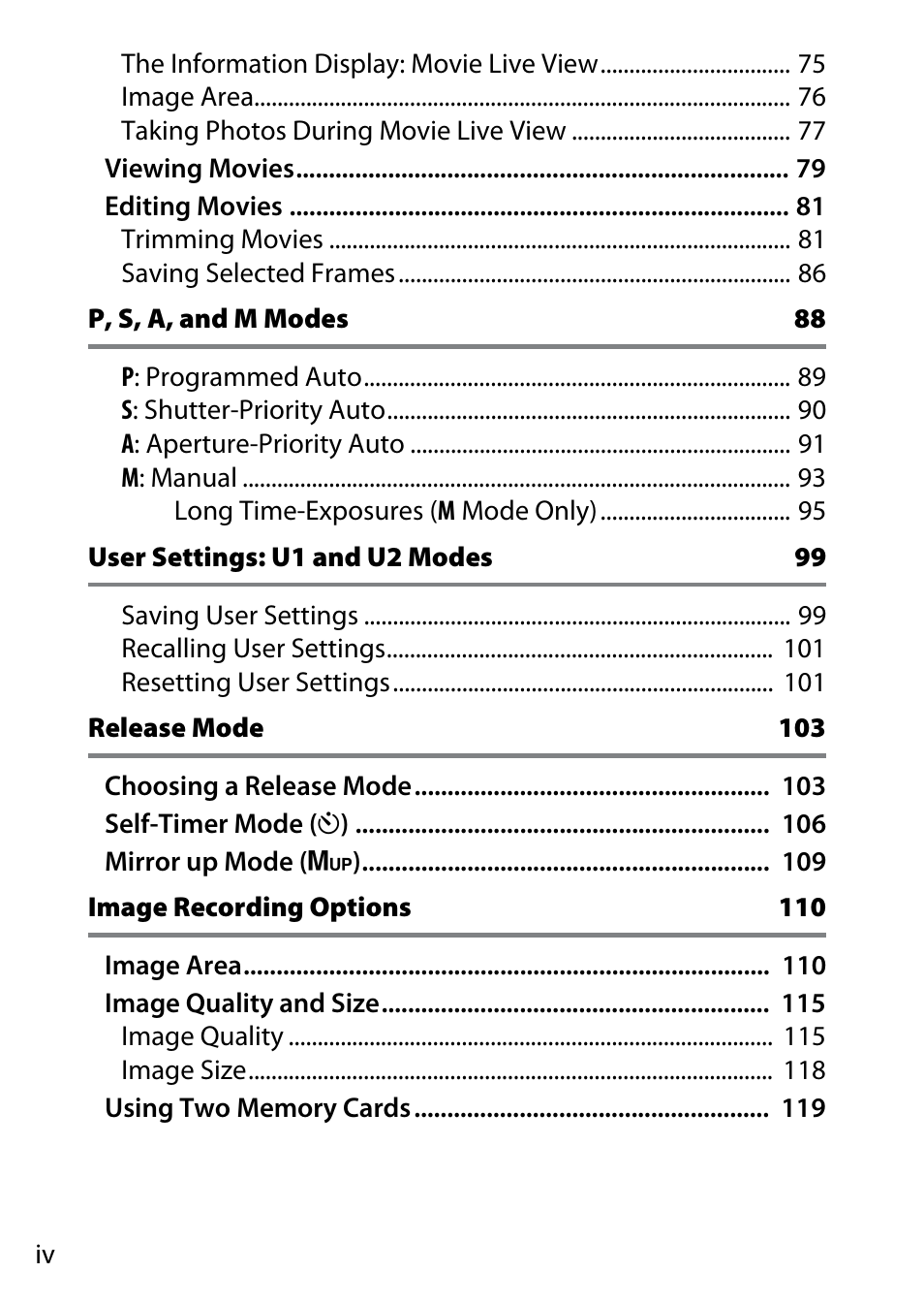 Nikon D750 DSLR Camera (Body Only) User Manual | Page 6 / 537