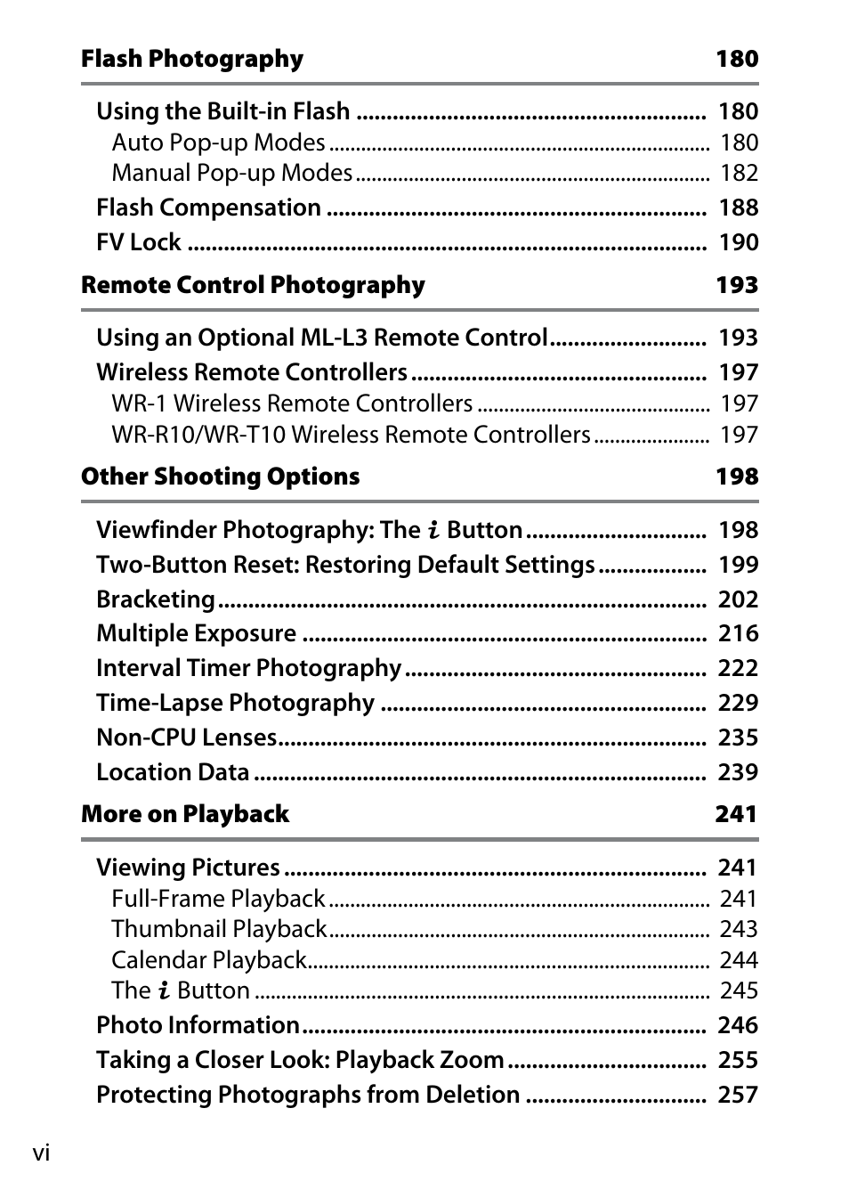 Nikon D750 DSLR Camera (Body Only) User Manual | Page 8 / 537