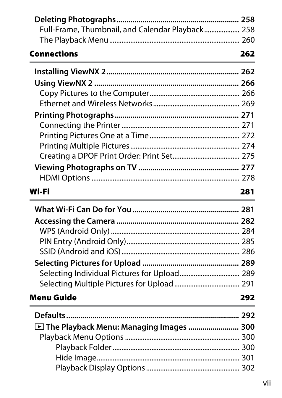 Nikon D750 DSLR Camera (Body Only) User Manual | Page 9 / 537