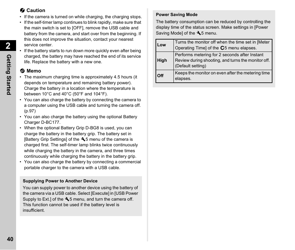 P.40 | Pentax K-3 Mark III DSLR Camera (Black) User Manual | Page 42 / 148