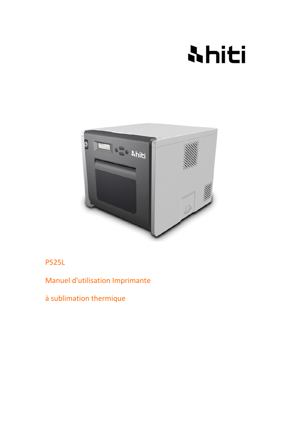 52x user manual_french | HiTi P525L Photo Printer User Manual | Page 126 / 275