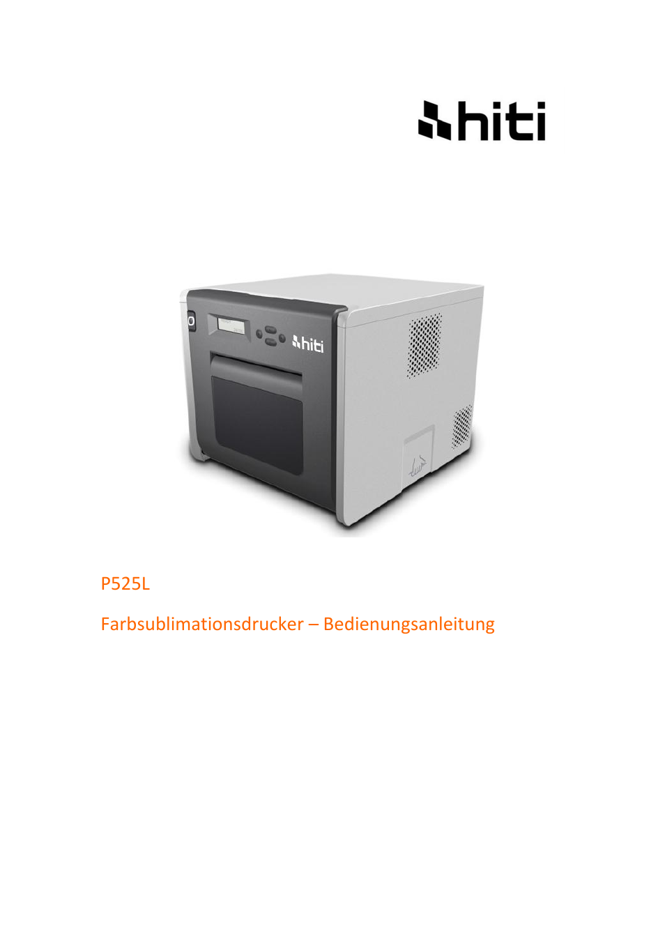 52x user manual_german | HiTi P525L Photo Printer User Manual | Page 151 / 275
