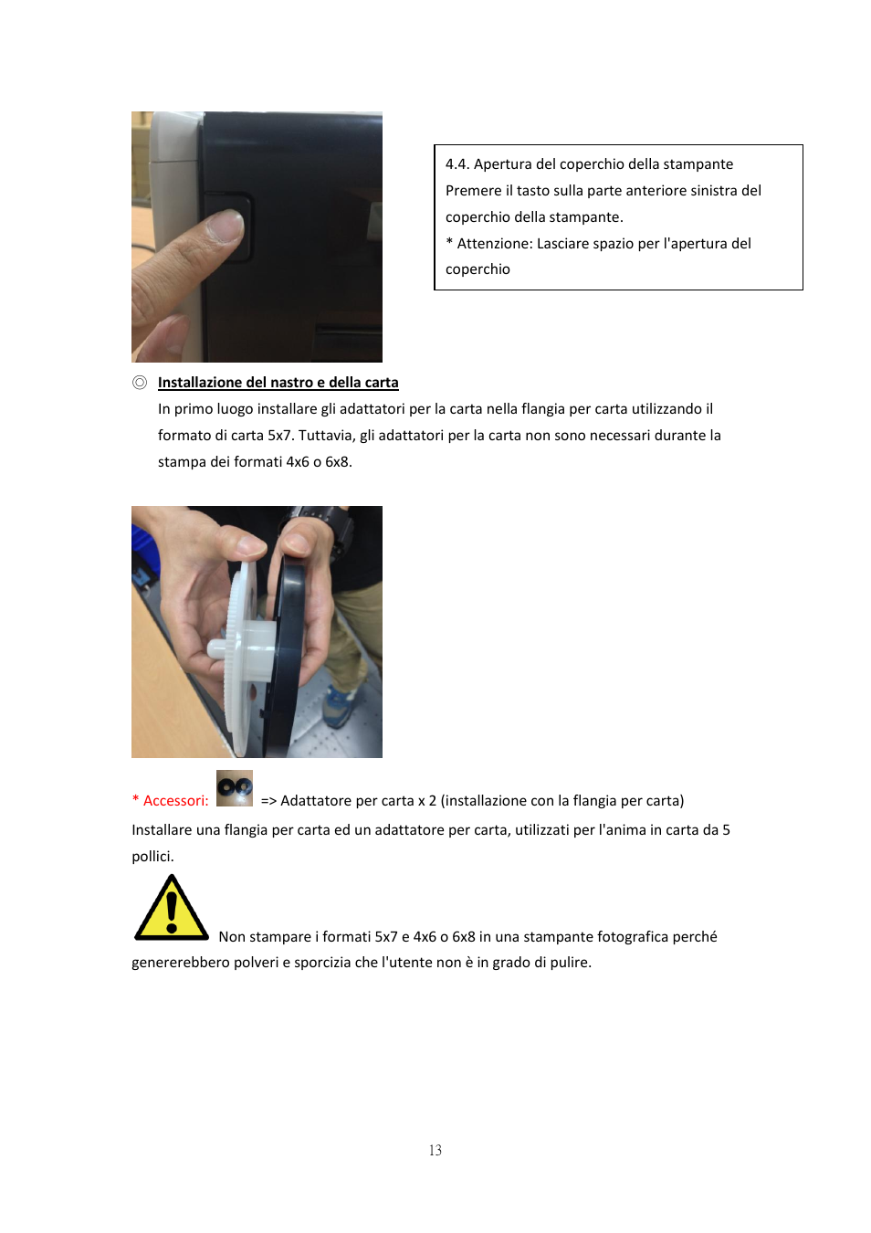 Installazione del nastro e della carta | HiTi P525L Photo Printer User Manual | Page 213 / 275