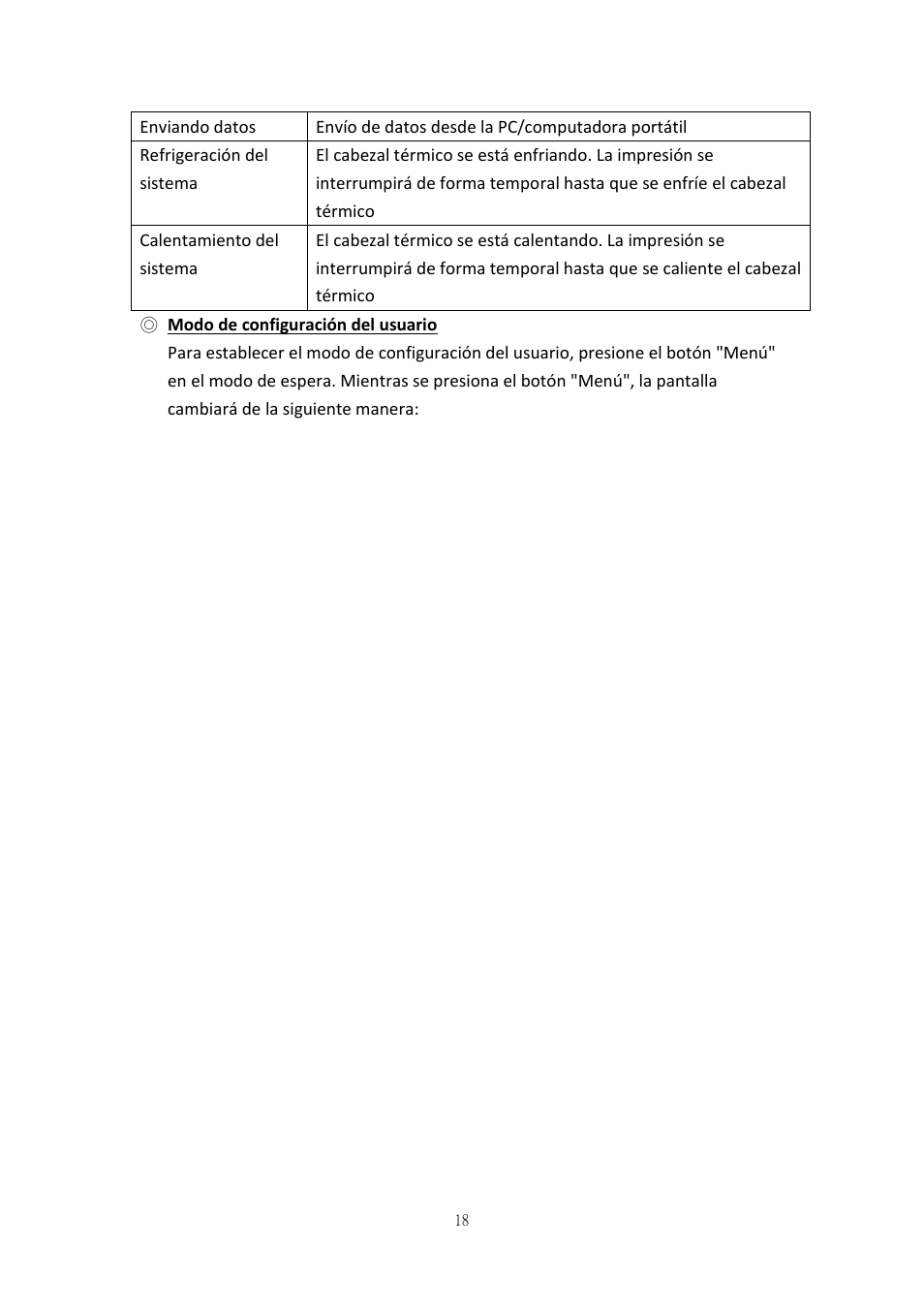Modo de configuración del usuario | HiTi P525L Photo Printer User Manual | Page 44 / 275