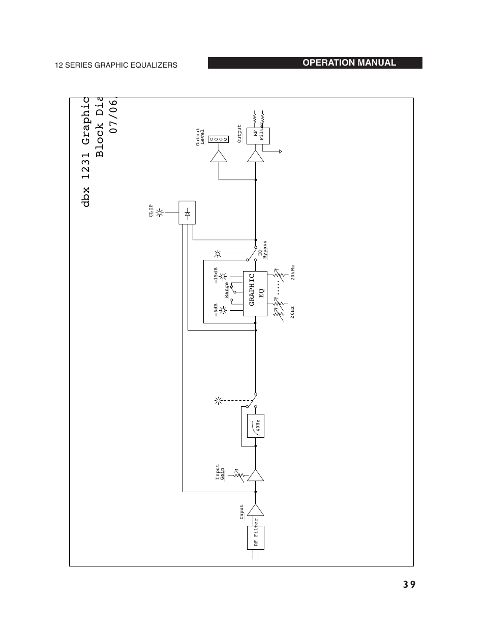 dbx Pro 12 Series User Manual | Page 43 / 44