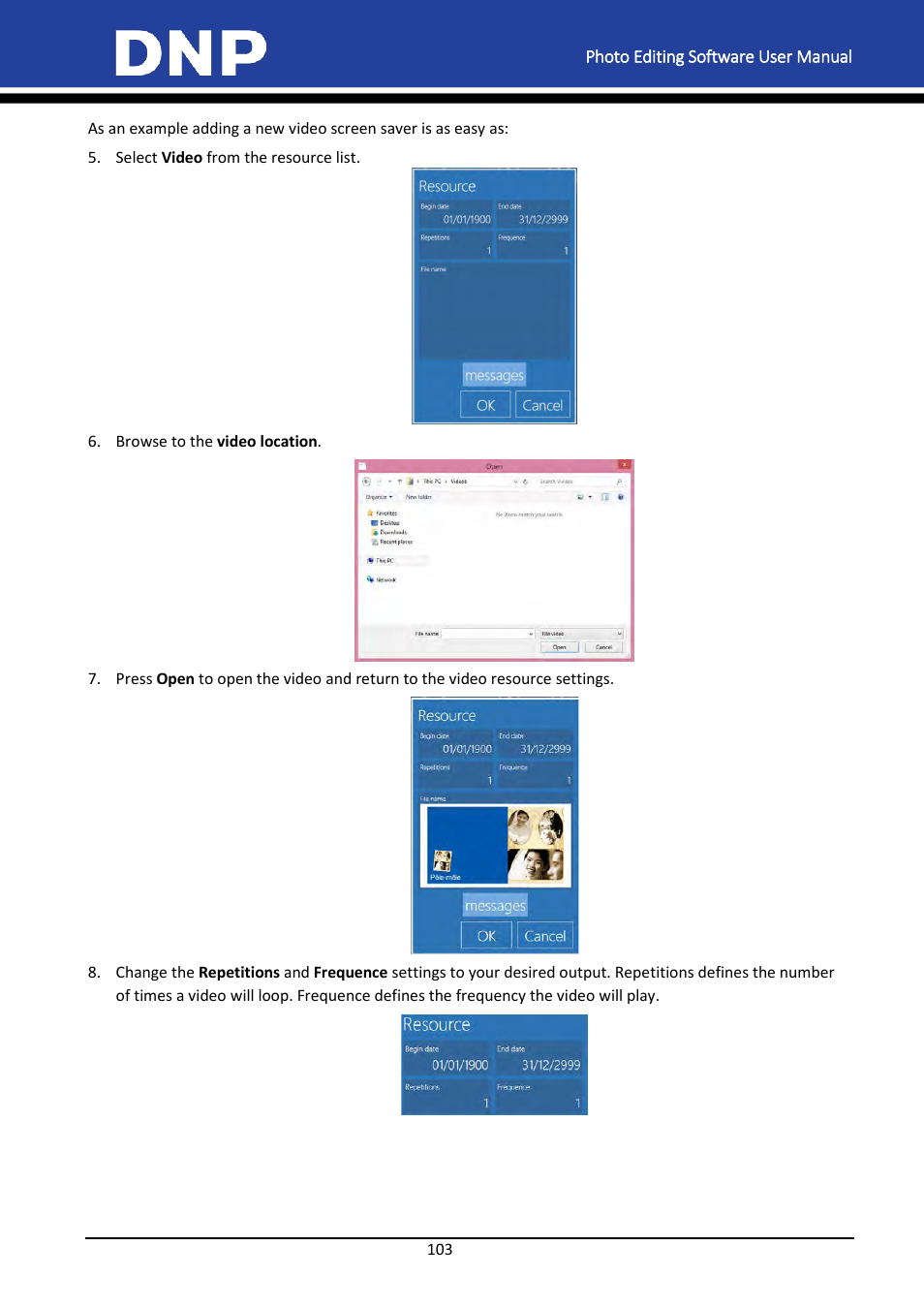 DNP DS-Tmini Kiosk Order Terminal User Manual | Page 103 / 194