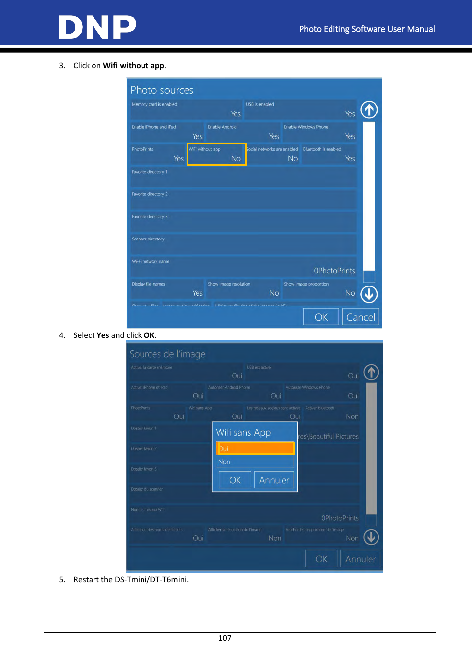 DNP DS-Tmini Kiosk Order Terminal User Manual | Page 107 / 194