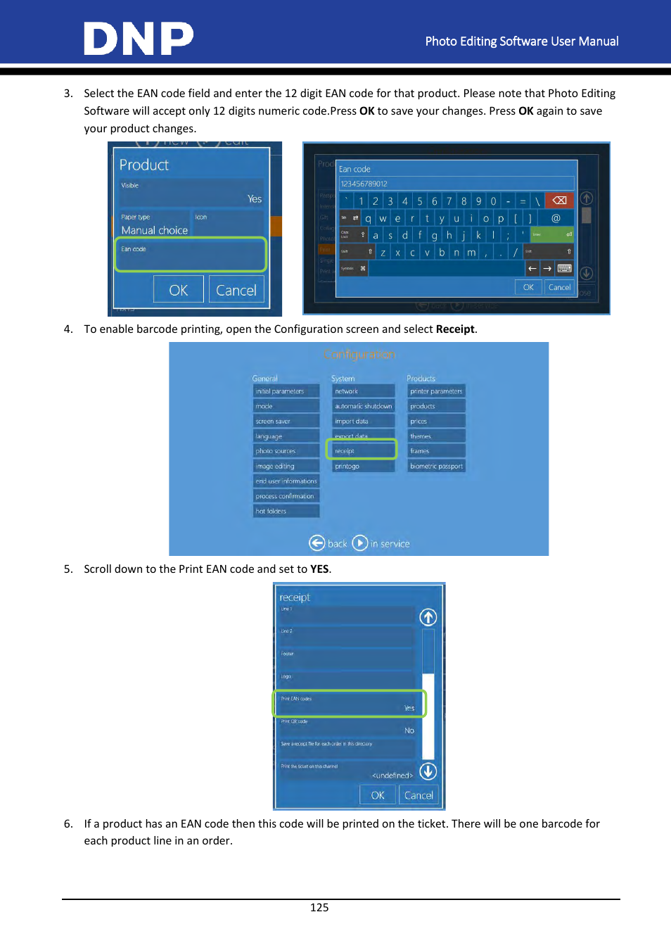 DNP DS-Tmini Kiosk Order Terminal User Manual | Page 125 / 194