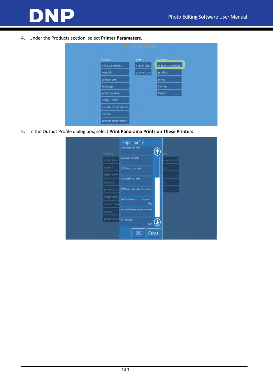 DNP DS-Tmini Kiosk Order Terminal User Manual | Page 140 / 194