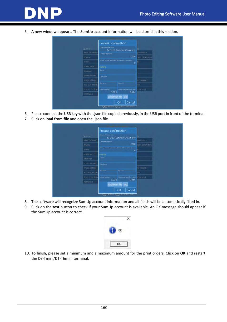 DNP DS-Tmini Kiosk Order Terminal User Manual | Page 160 / 194