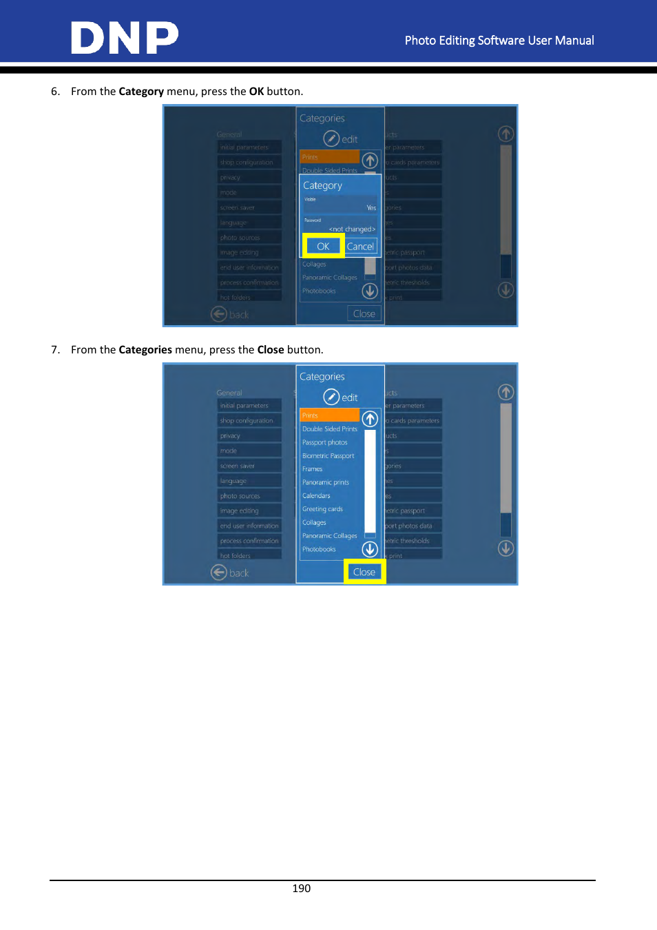 DNP DS-Tmini Kiosk Order Terminal User Manual | Page 190 / 194