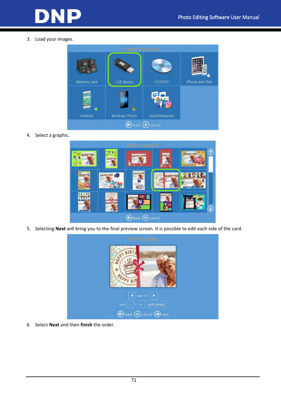 DNP DS-Tmini Kiosk Order Terminal User Manual | Page 71 / 194