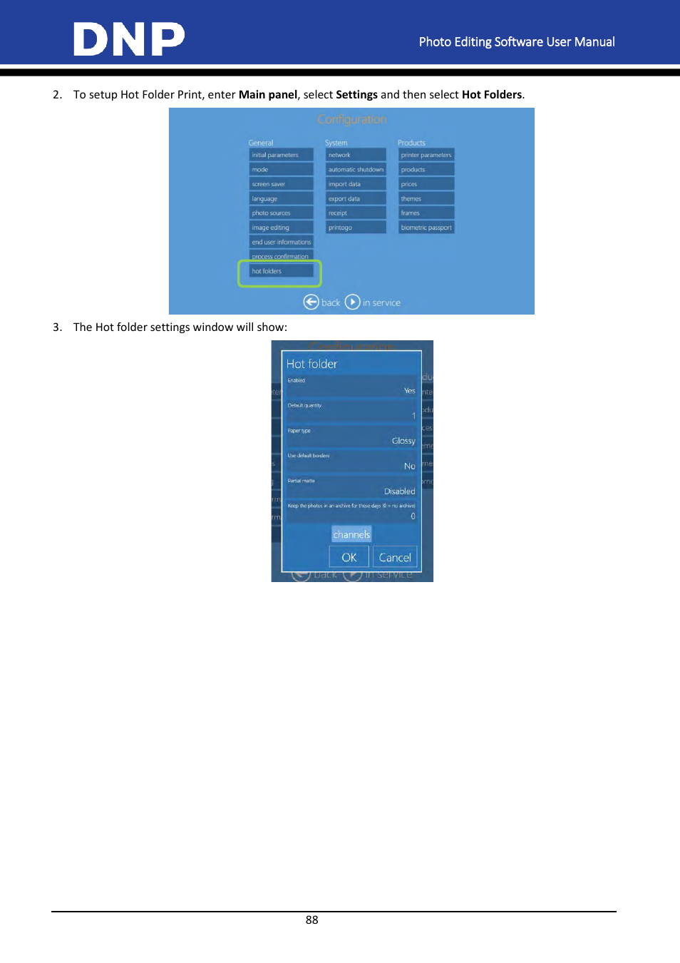 DNP DS-Tmini Kiosk Order Terminal User Manual | Page 88 / 194