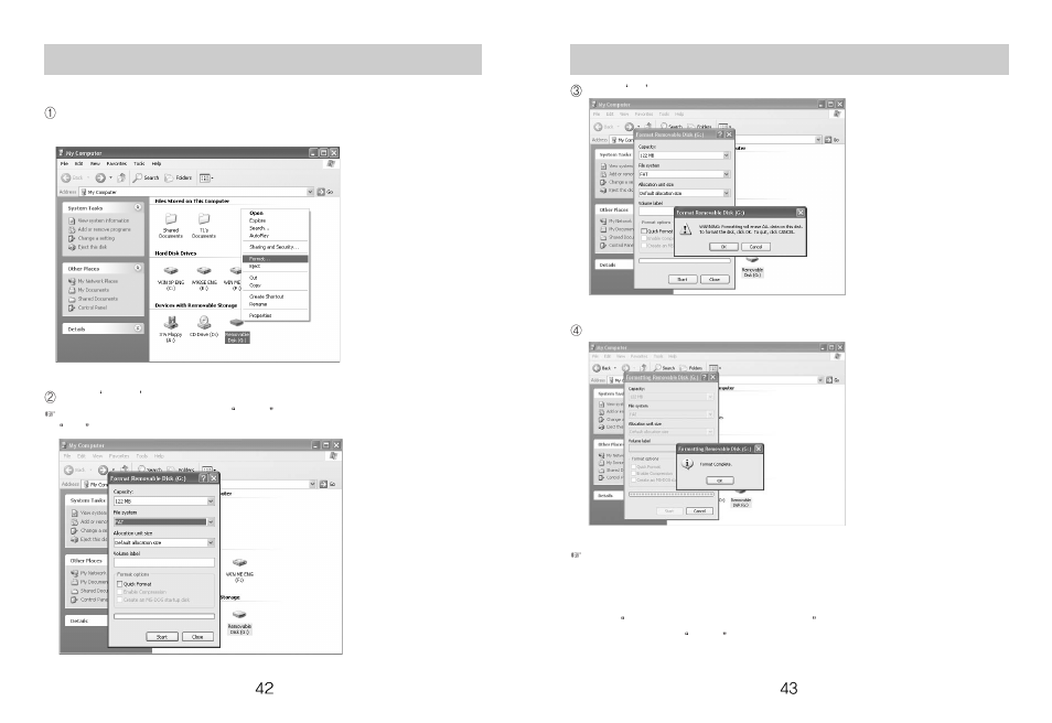 Formatting files | Diasonic Tech DDR-5100 User Manual | Page 22 / 26