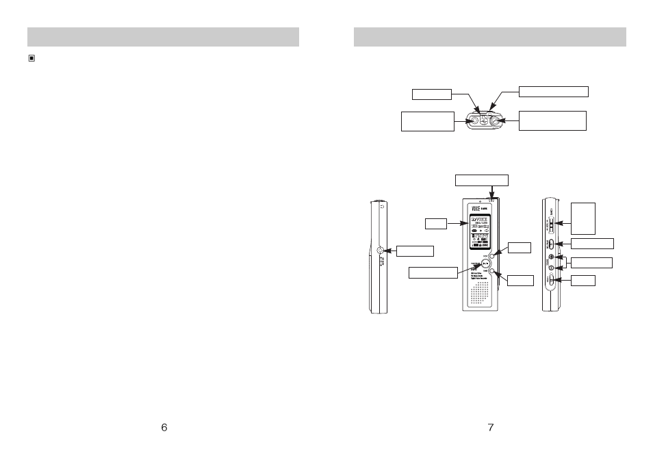 Parts and components | Diasonic Tech DDR-5100 User Manual | Page 4 / 26