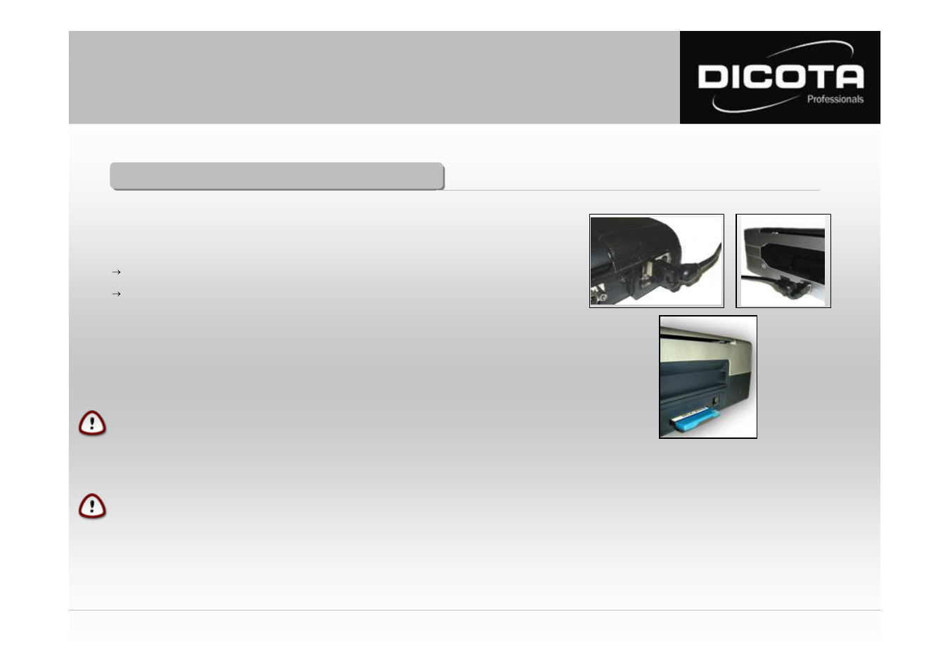 Gebrauchsanleitung datacourier | Dicota DataCourier none User Manual | Page 6 / 16