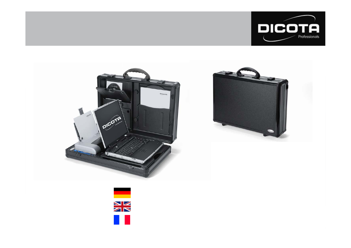 Dicota DataDesk 450 User Manual | 13 pages