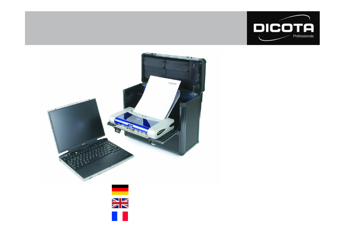 Dicota DataBox Allround XL User Manual | 13 pages