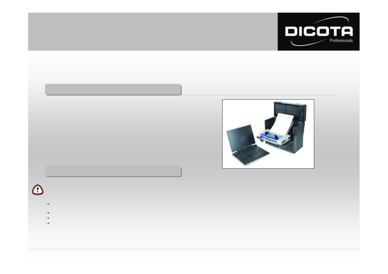 Dicota DataBox Allround XL User Manual | Page 10 / 13