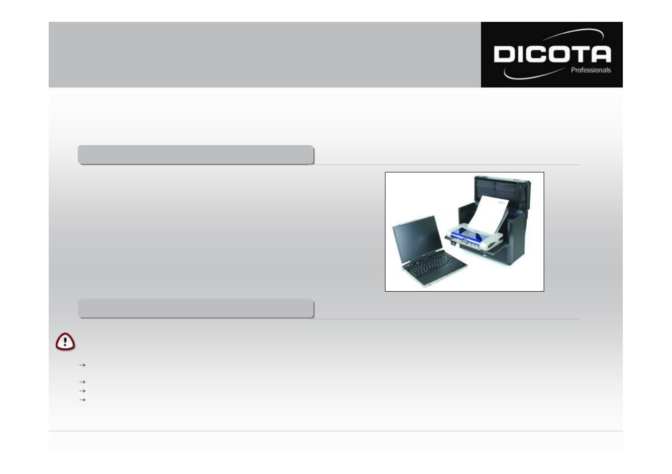 Dicota DataBox Allround XL User Manual | Page 2 / 13