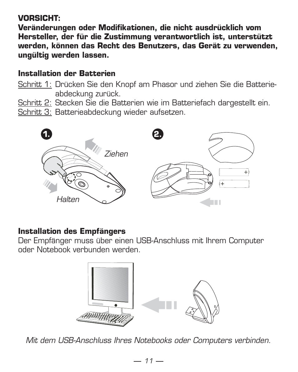 Dicota Phasor User Manual | Page 11 / 36