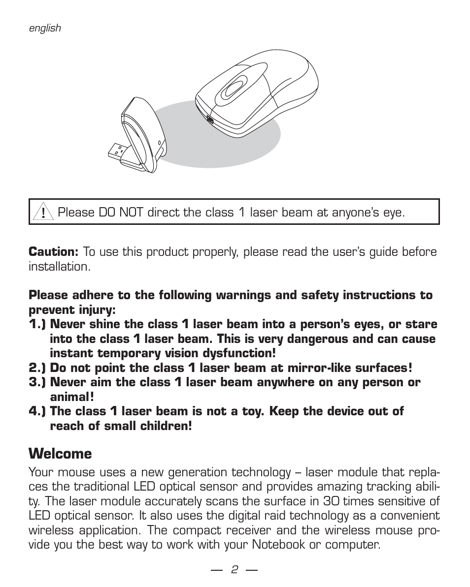 Dicota Phasor User Manual | Page 2 / 36