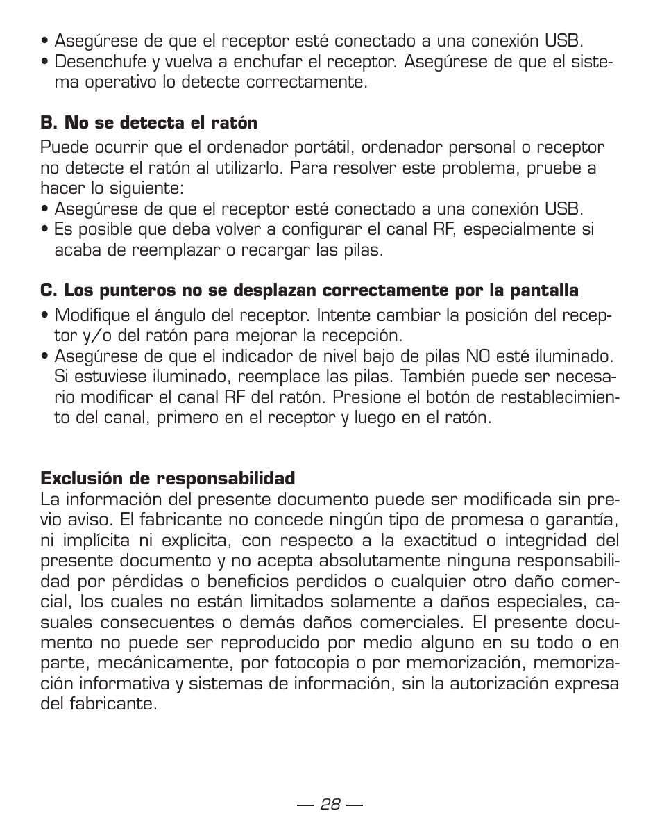 Dicota Phasor User Manual | Page 28 / 36