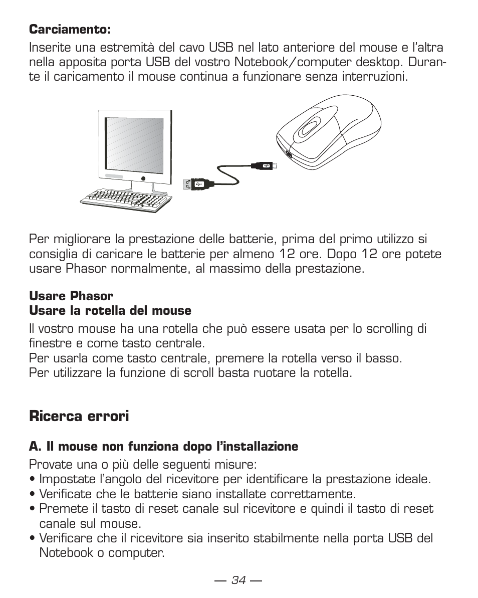 Dicota Phasor User Manual | Page 34 / 36