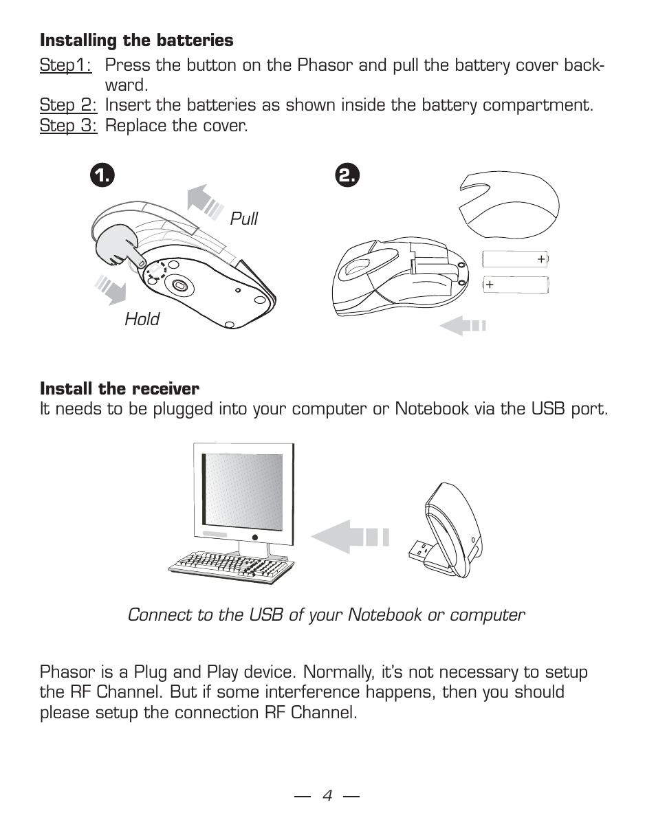 Dicota Phasor User Manual | Page 4 / 36