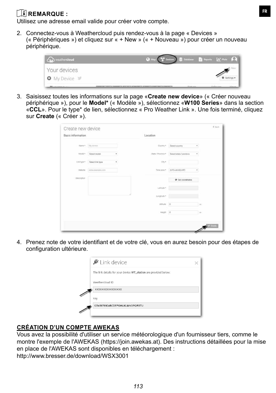 Explore Scientific 7-in-1 Sensor for 7-in-1 Wi-Fi Weather Station User Manual | Page 113 / 172