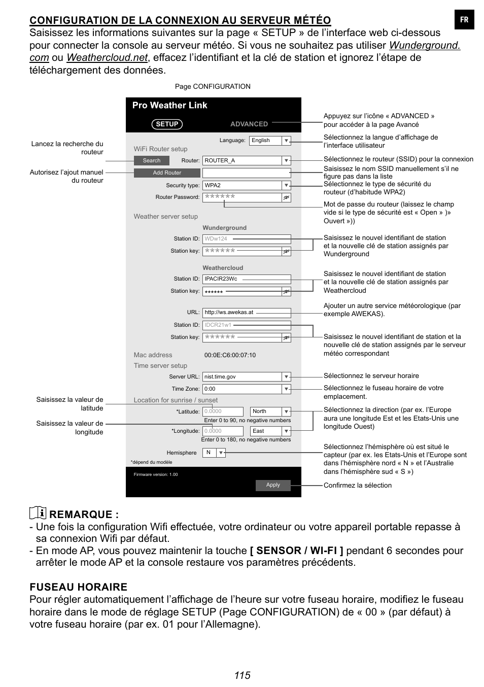 Explore Scientific 7-in-1 Sensor for 7-in-1 Wi-Fi Weather Station User Manual | Page 115 / 172