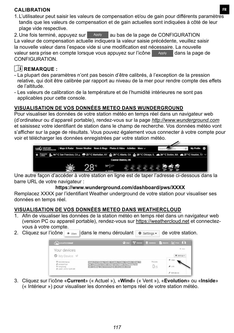 Explore Scientific 7-in-1 Sensor for 7-in-1 Wi-Fi Weather Station User Manual | Page 117 / 172