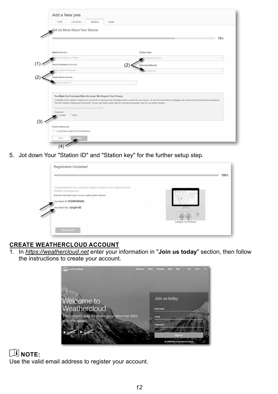 Explore Scientific 7-in-1 Sensor for 7-in-1 Wi-Fi Weather Station User Manual | Page 12 / 172