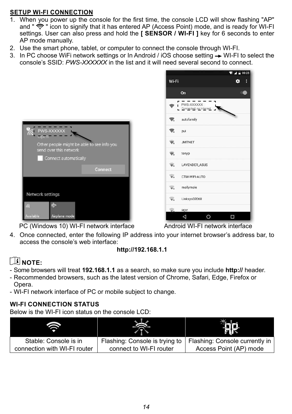 Explore Scientific 7-in-1 Sensor for 7-in-1 Wi-Fi Weather Station User Manual | Page 14 / 172