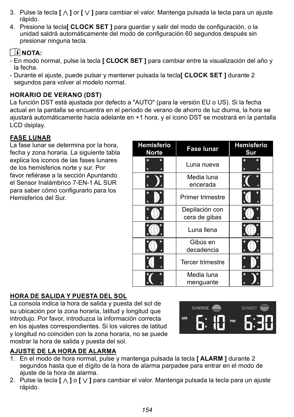 Explore Scientific 7-in-1 Sensor for 7-in-1 Wi-Fi Weather Station User Manual | Page 154 / 172