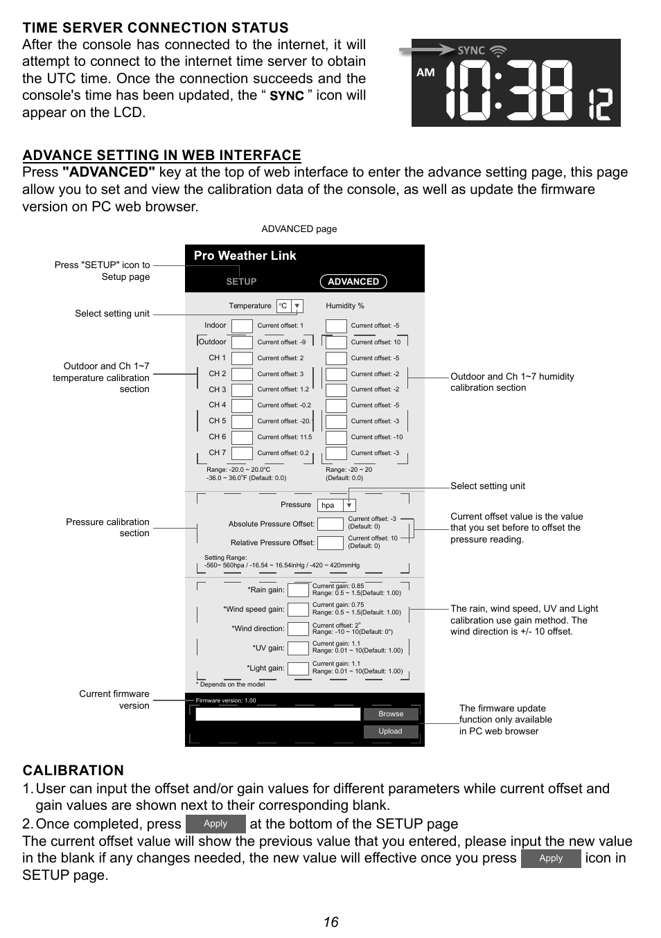 Icon in setup page | Explore Scientific 7-in-1 Sensor for 7-in-1 Wi-Fi Weather Station User Manual | Page 16 / 172