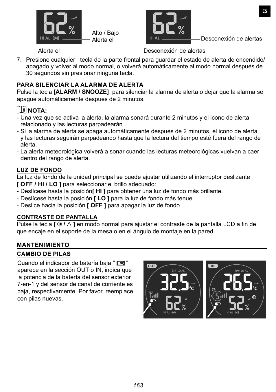 Explore Scientific 7-in-1 Sensor for 7-in-1 Wi-Fi Weather Station User Manual | Page 163 / 172