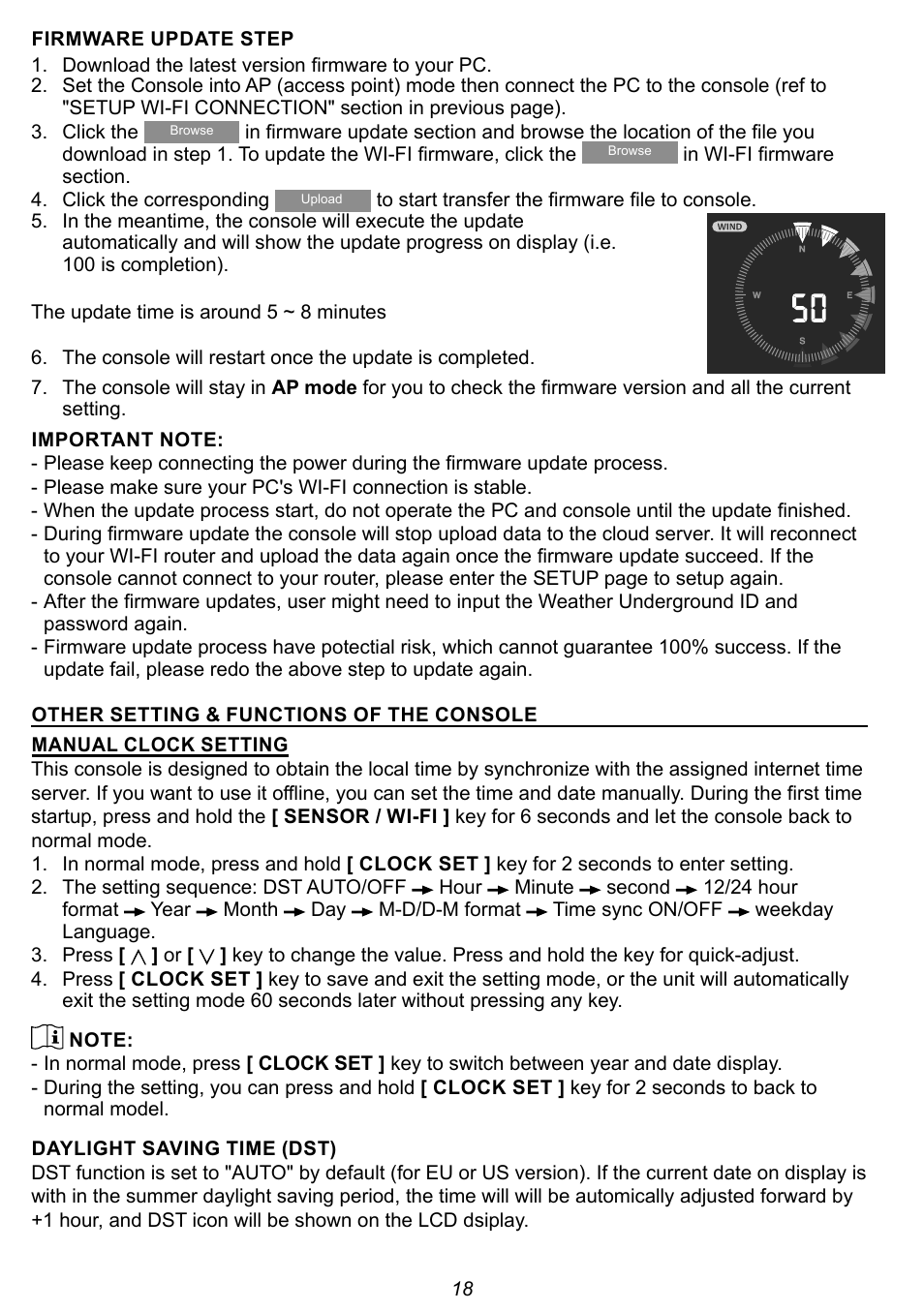 Explore Scientific 7-in-1 Sensor for 7-in-1 Wi-Fi Weather Station User Manual | Page 18 / 172