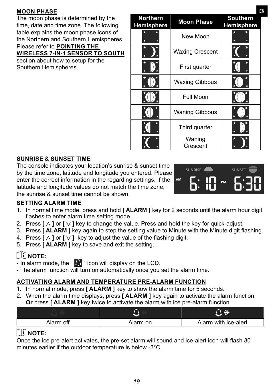 Explore Scientific 7-in-1 Sensor for 7-in-1 Wi-Fi Weather Station User Manual | Page 19 / 172